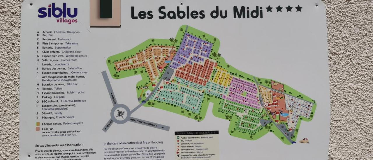 Les Sables Du Midi Hotel Valras-Plage Kültér fotó