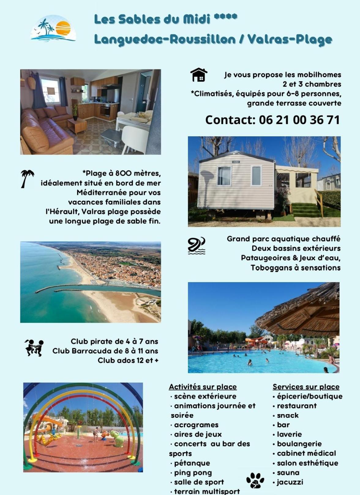 Les Sables Du Midi Hotel Valras-Plage Kültér fotó